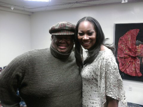HARVEY STAR WASHINGTON AND SINGER YOLONDA ADAMS
