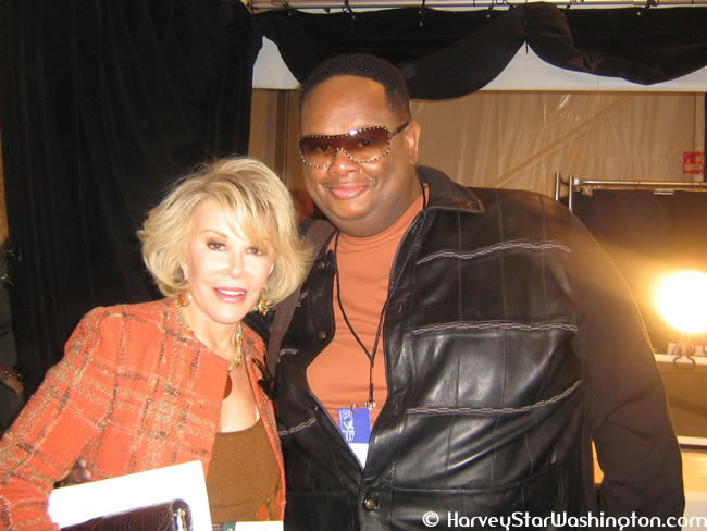 HARVEY STAR WASHINGTON AND JOAN RIVERS